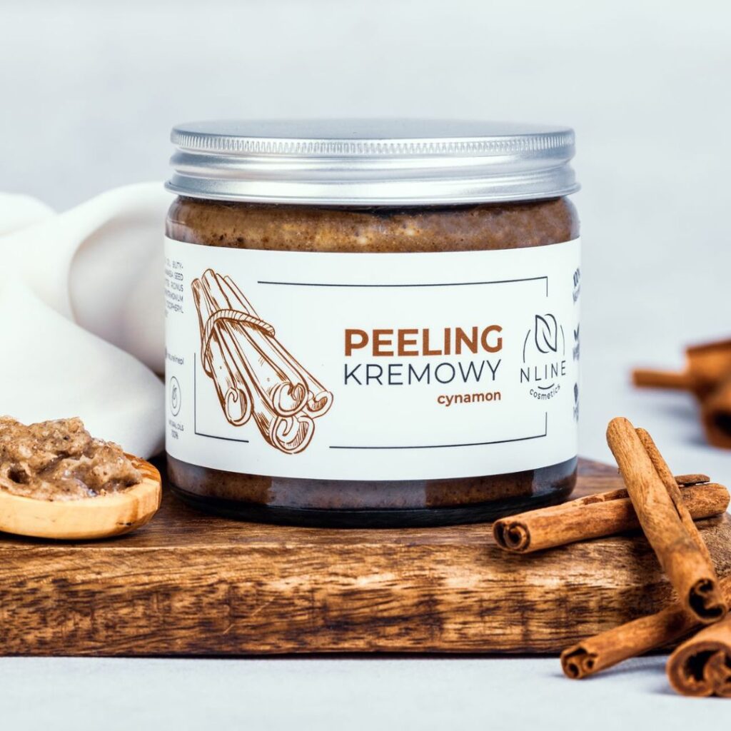 Peeling Kremowy Cynamon 100% naturalny